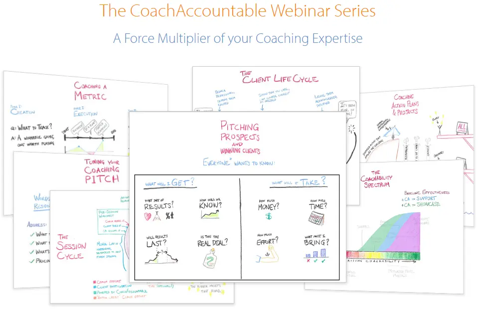 The CoachAccountable Webinar Series